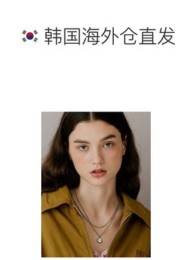 韩国直邮VINTAGE HOLLYWOOD 男士项链VH2411NE070M Round Coin Ne