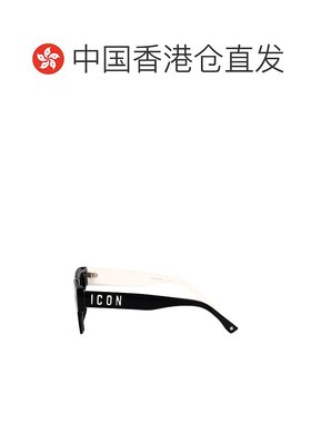 香港直邮DSQUARED2 男士太阳镜 ICON0021S807 SS2025 黑色 Icon 0