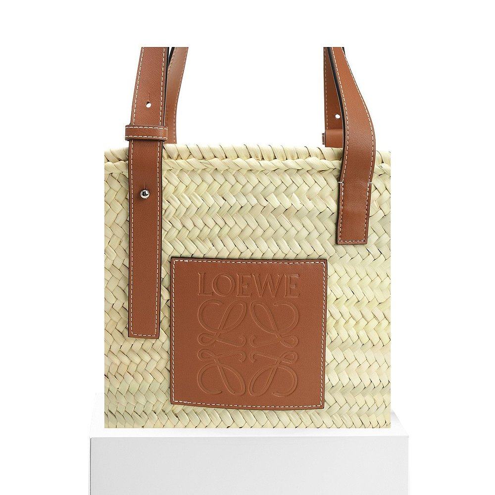 1h可退 香港直邮LOEWE 罗意威 女士 標誌細節籃包 A223S92XAX,淘宝优惠券,粉丝福利购,淘宝优惠卷