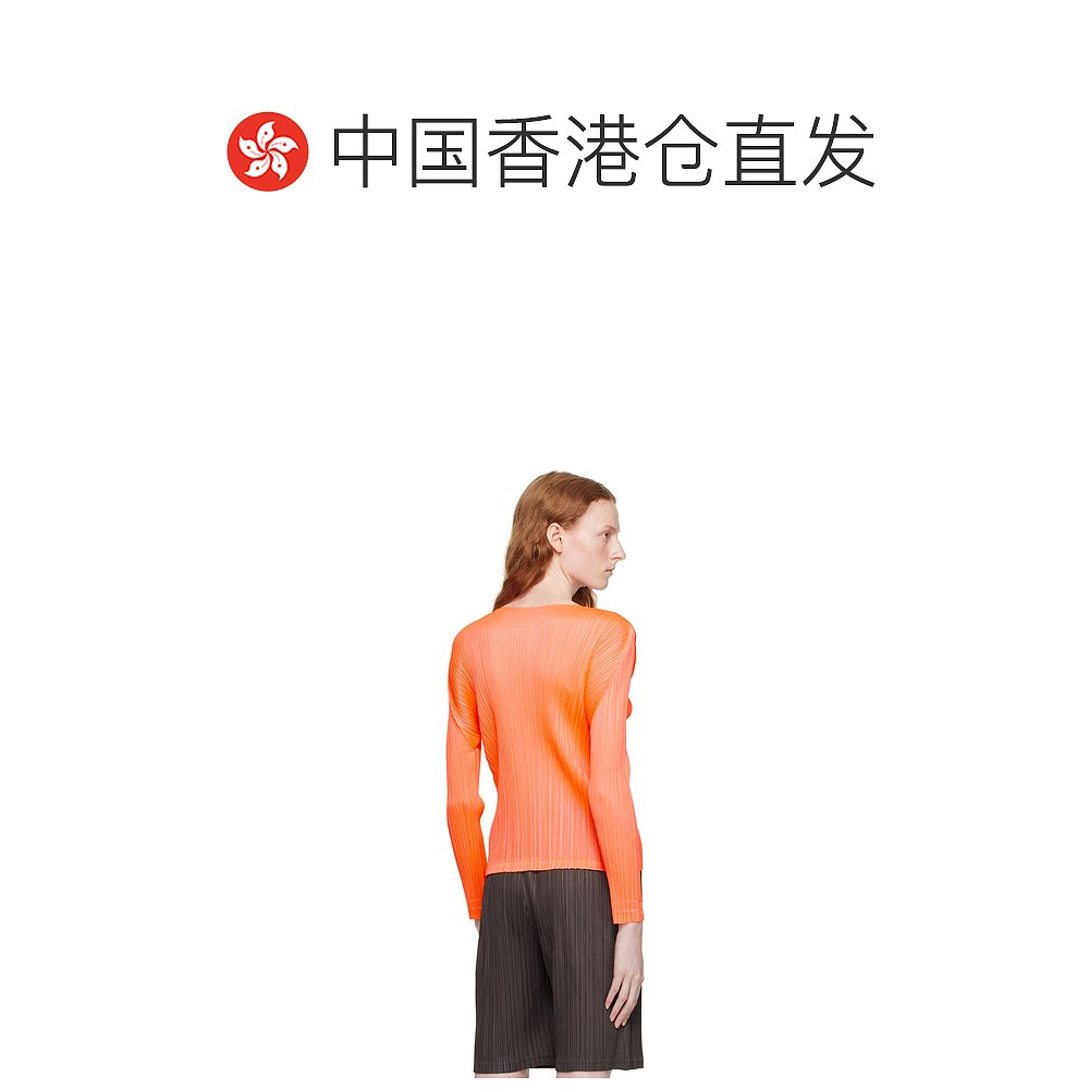 香港直邮潮奢 Pleats Please Issey Miyake 女士 橙色 Monthly Co - 图1