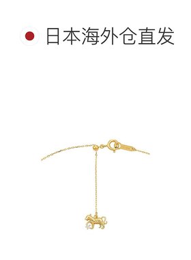 日本直邮日潮 ４℃ 银色项链（虎）112444721921宝石限定手链