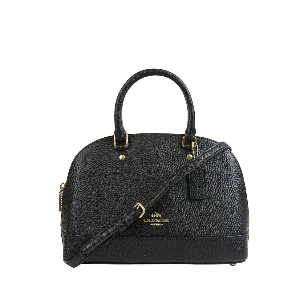 香港直发coach黑色女士贝壳包 天猫国际海外直购女士包袋