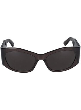 BALENCIAGA 女士眼镜 BB0329S004 CO 黑色 几何框太阳镜