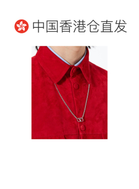 香港直邮VALENTINO 男士项链 YJ0AG7MET172 CO 黑色支付后1h可退