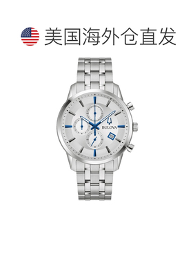 自营Bulova Men's Sutton Silver Dial Watch - silver 美国奥莱