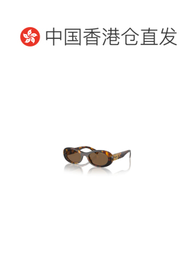 1h可退 香港直邮MIU MIU 女士眼镜 MU06ZSVAU06B CO 棕色 几何太