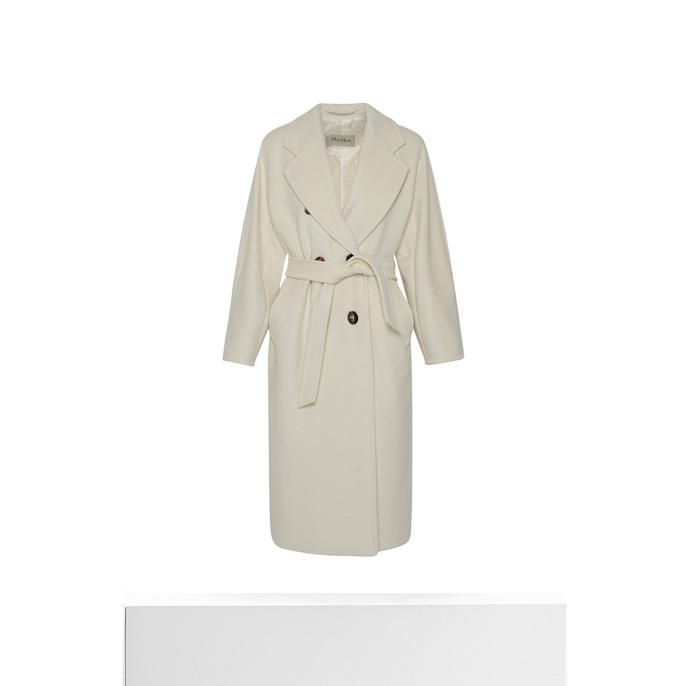 香港直邮Max Mara 双排扣羊毛大衣 101801021 - 图3