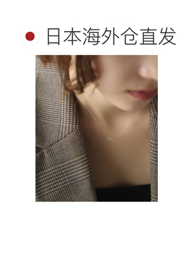 日本直邮Lilas 女士 月亮线条白托帕石项链 K10黄金 251102027660