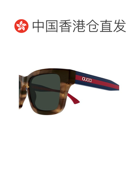 香港直邮GUCCI 男士眼镜 GG1869S003 SS2026 棕色 方框太阳镜配饰