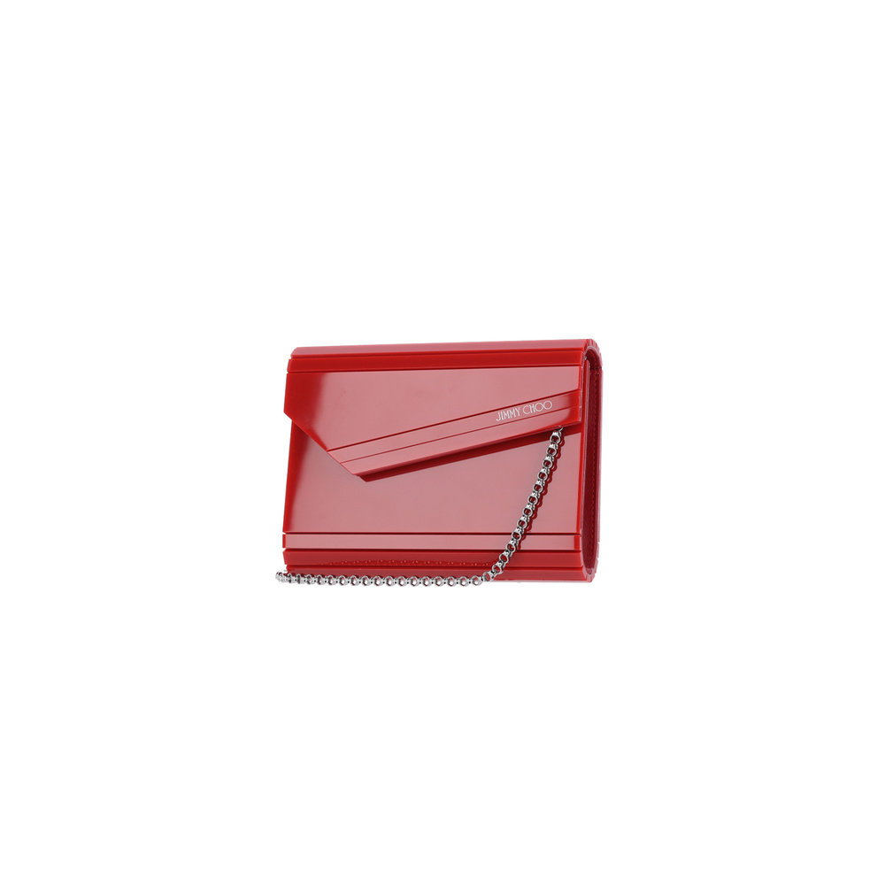 1h可退 香港直邮Jimmy Choo 周仰杰 女士 Bags 红色手拿包 CANDYA,淘宝优惠券,粉丝福利购,淘宝优惠卷