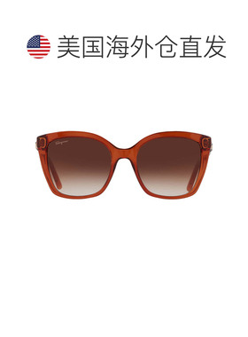 自营Salvatore Ferragamo Brown Gradient Butterfly Ladies Sung