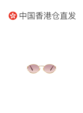 香港直邮MIU MIU 女士太阳镜 MU52YS5AK06S CO 粉红色 徽标太阳镜