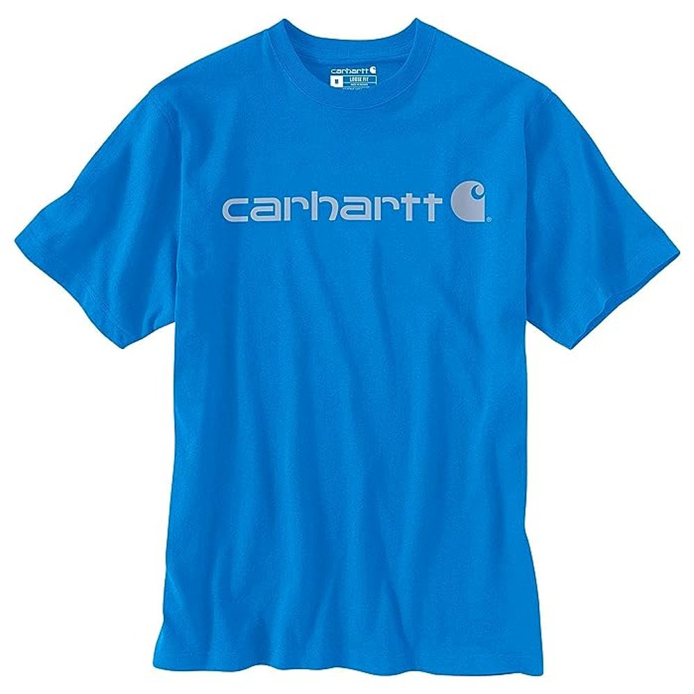 香港直邮潮奢 Carhartt 卡哈特 男士S/S 标志徽标T恤 - 图2