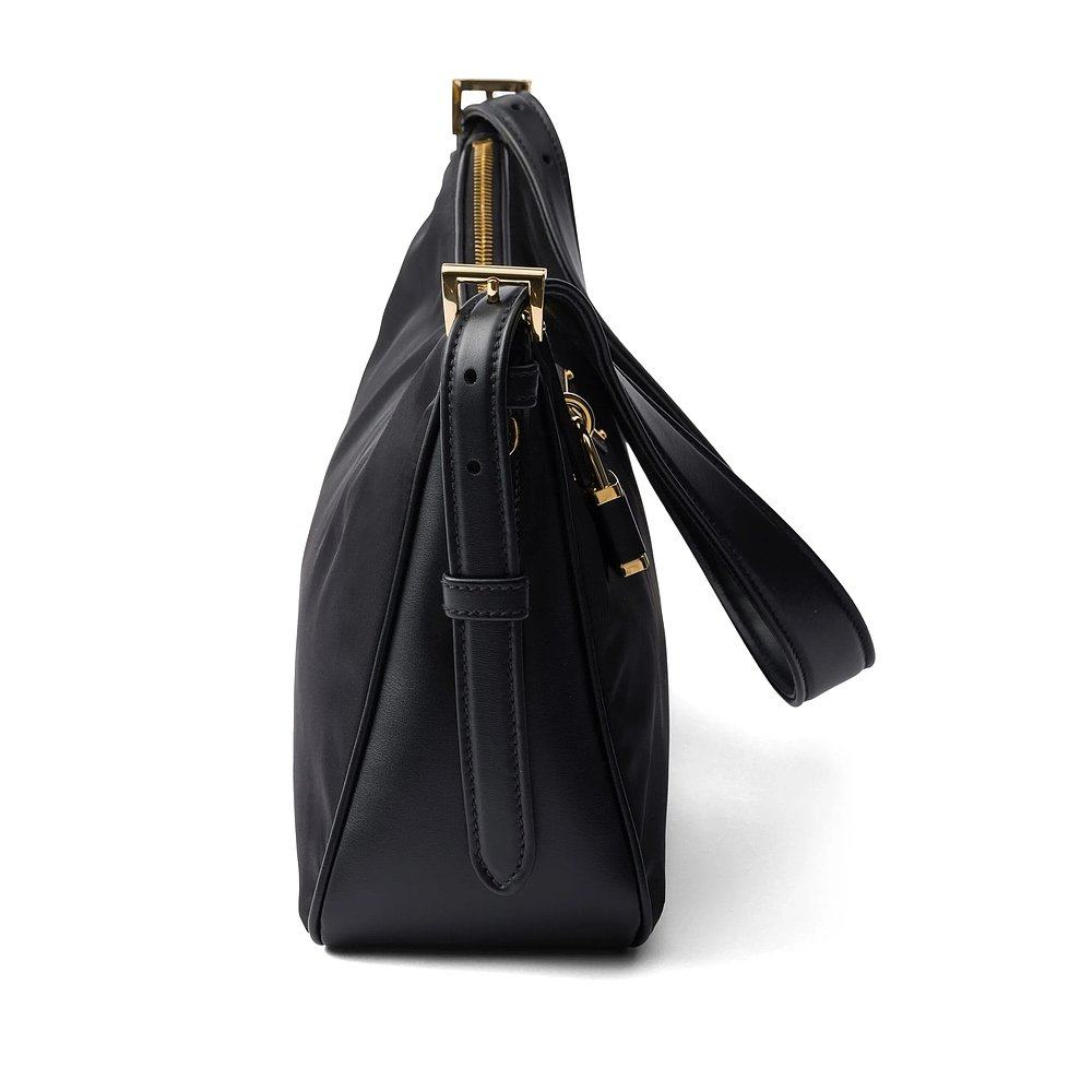 PRADA 女士单肩包 1BC2322C8QF0002 AW2025 黑色,淘宝优惠券,粉丝福利购,淘宝优惠卷