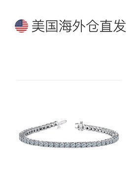 自营 Diana M. 3.00 克拉钻石网球手链 - 白色 美国奥莱直发