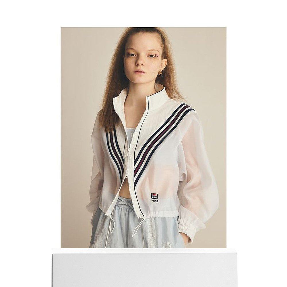 日本直邮FURFUR FILA联名款运动夹克 FU7718EW013421 - 图3