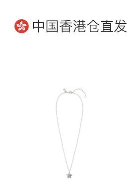 香港直邮COACH 女士项链 541361RHO111 AW2025 银色 项链耳环套
