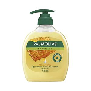 澳大利亚直邮Palmolive牛奶蜂蜜洗手液留香舒缓肌肤清爽补水250ml