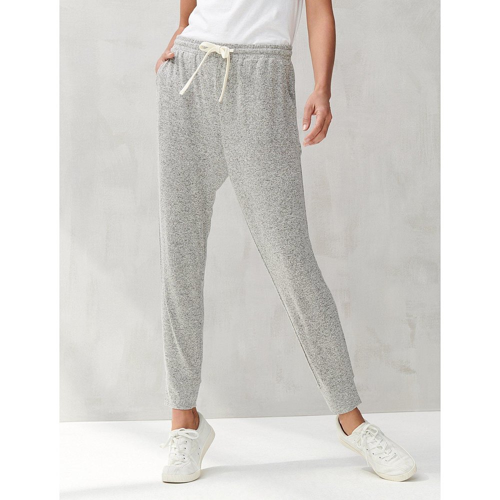 Lucky Brand Womens Brushed Cloud Jersey Jogger - medium dark - 图2