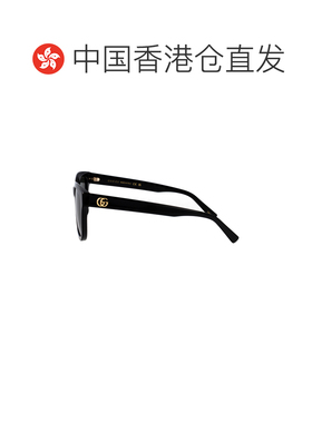 香港直邮Gucci 古驰 女士 BLACK-BLACK-GREY 醋纤太阳眼镜 GG2126