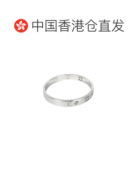 香港直邮COACH蔻驰女款手镯手环455892RHO030简约时尚休闲银色新