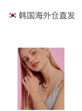 韩国直邮TATIANA (SET)珍珠及彩虹宝石手镯TATI301738867纯银手链