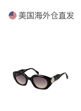 自营Maje Acetate Women's Sunglasses - black 美国奥莱直发