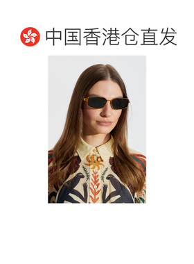 香港直邮ETRO 女士太阳镜 ETRO0137S0F2AKU CO 金色 Sunglasses
