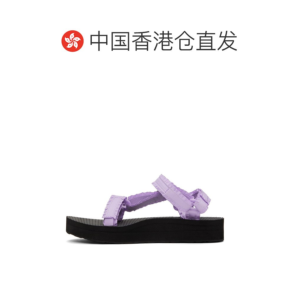 香港直邮潮奢 Teva 女士紫色 Adorn Midform Universal 凉鞋 - 图1