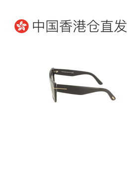 香港直邮TOM FORD 女士太阳镜 FT087101B SS2025 黑色 方框设计太