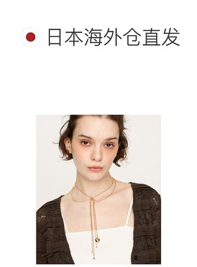 1h可退 日本直邮SLY 女士 球链设计 心形项链 真鍮x亚克力材质 03