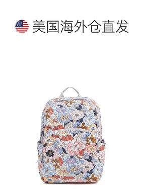 Vera Bradley 棉质 Essential 大号背包 - aloha blooms 【美国奥