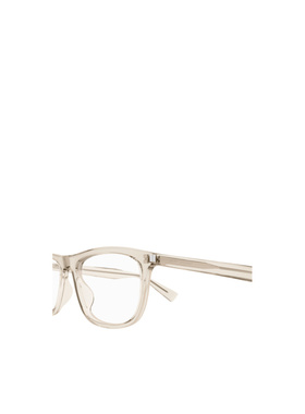 SAINT LAURENT 男士眼镜 SL812008 AW2025 白色 全框镜架
