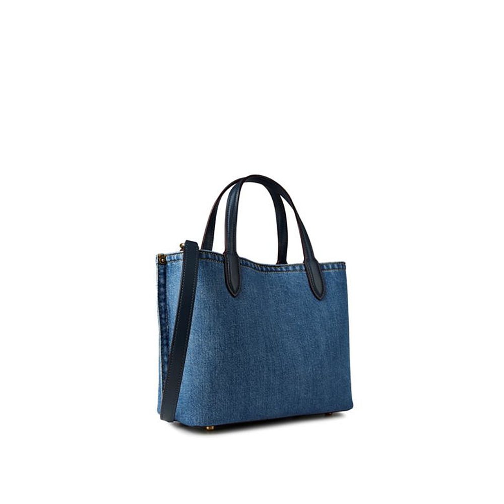 香港直邮潮奢 Coach蔻驰女士 Willow Small Tote Bag包袋-图0