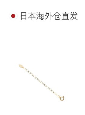 1h可退 日本直邮L.A.H VENDOME AOYAMA 女士K10黄金粉金项链调节