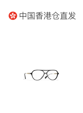 香港直邮CHANEL 女士眼镜 CH3504C622 CO 黑色 全框支付后1h可退