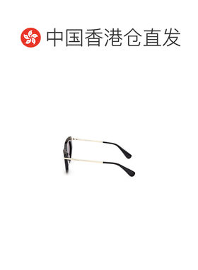 1h可退 香港直邮MAX MARA 女士眼镜 MM010001A AW2024 灰色 徽标