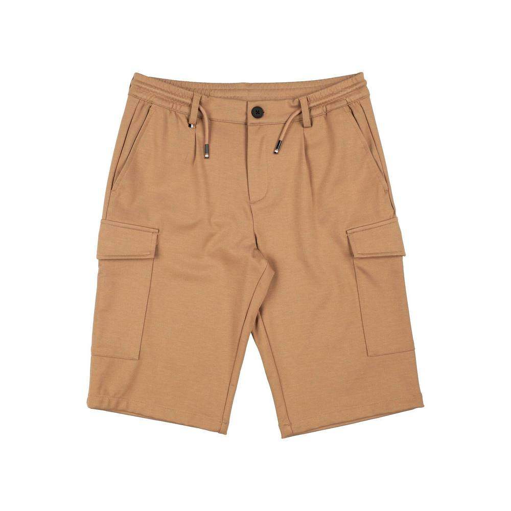 1h可退 香港直邮BOSS 波士 男童 短裤童装 brown棕色 舒适时尚,淘宝优惠券,粉丝福利购,淘宝优惠卷