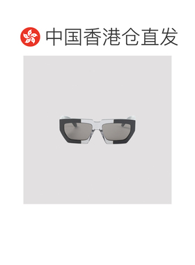 香港直邮alaia 女士 黑灰色醋纤太阳眼镜 AA0102S001