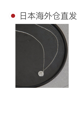 1h可退 日本直邮GALLARDAGALANTE 女士 不锈钢硬币项链 精致链条
