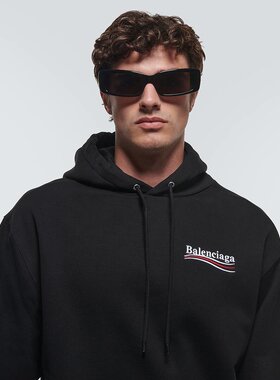 Balenciaga 巴黎世家 男士 超大号矩形太阳眼镜 000895