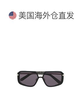 自营philipp pleinSunglasses PLEIN LEGACY  Hexagon - black 美
