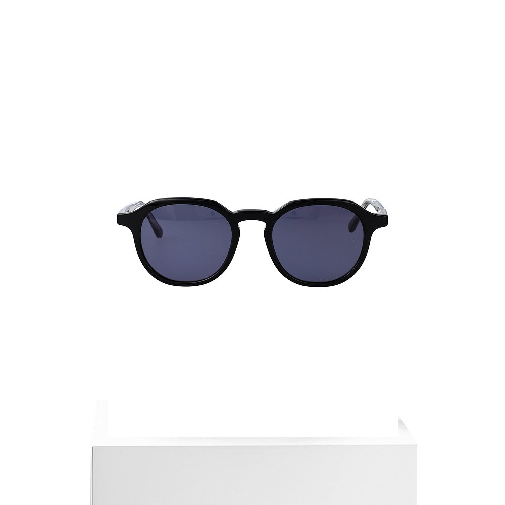 1h可退 CALVIN KLEIN 男士太阳镜 CK24538S001 SS2025 黑色 - 图3