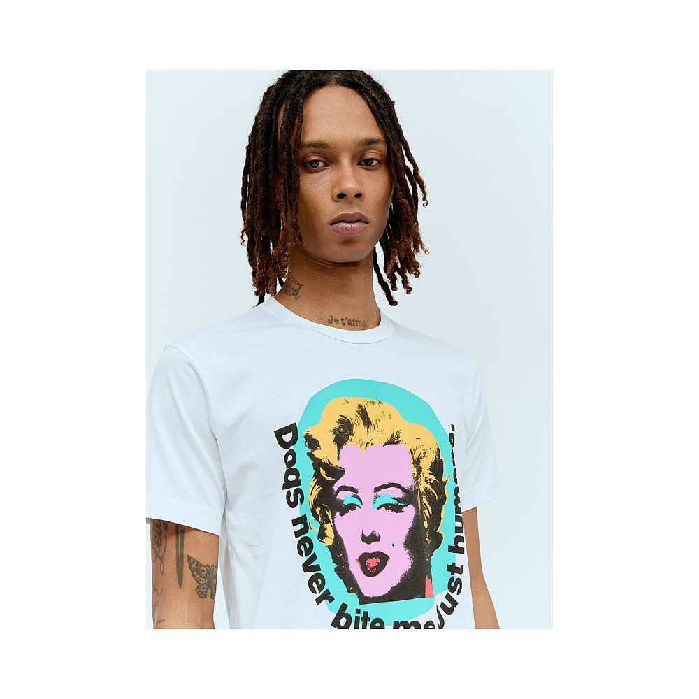 香港直邮潮奢 Comme Des GarÇons 川久保玲 男士 x Andy Warhol T - 图0