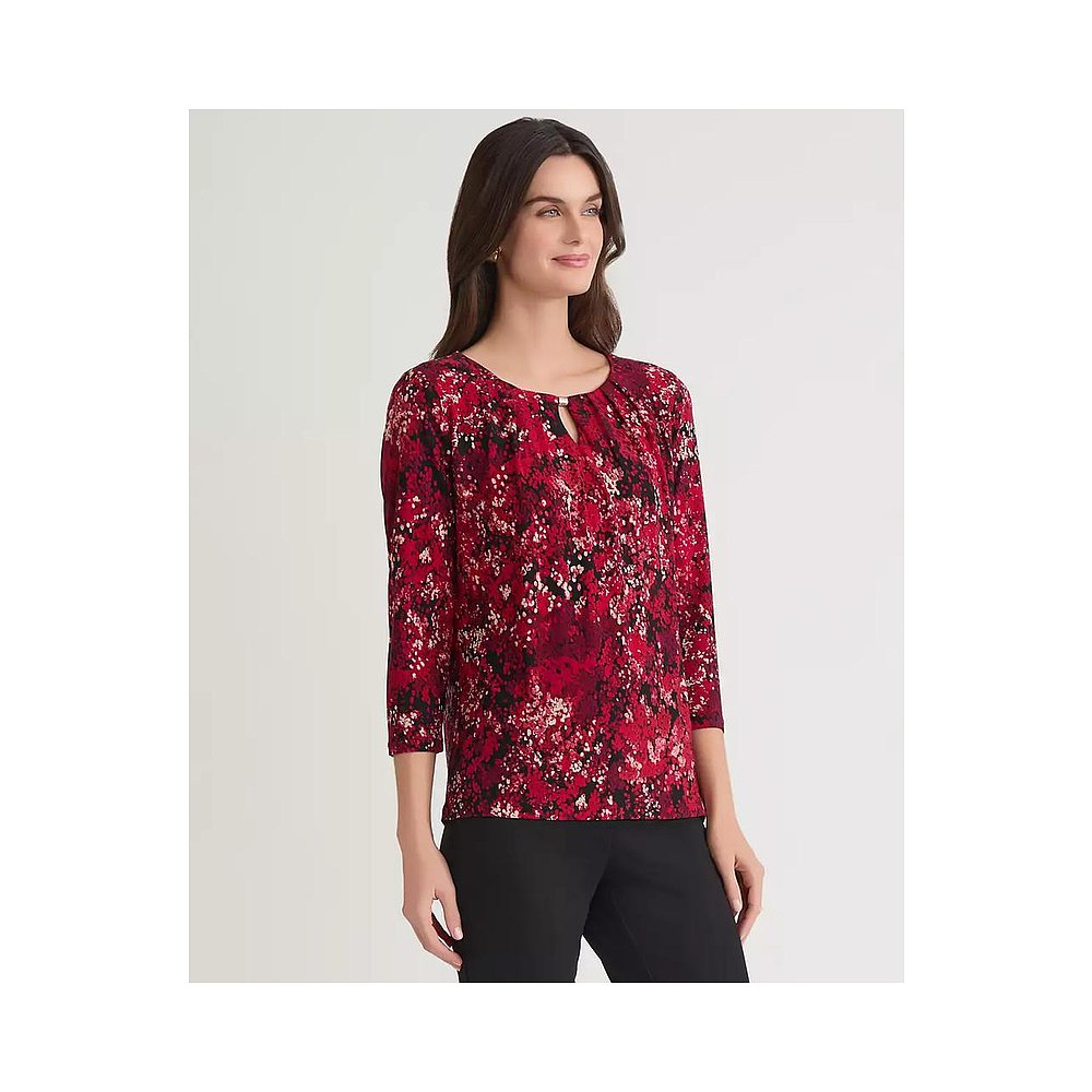 1h可退 【美国直邮】kasper 女士 衬衫上衣 - 图0