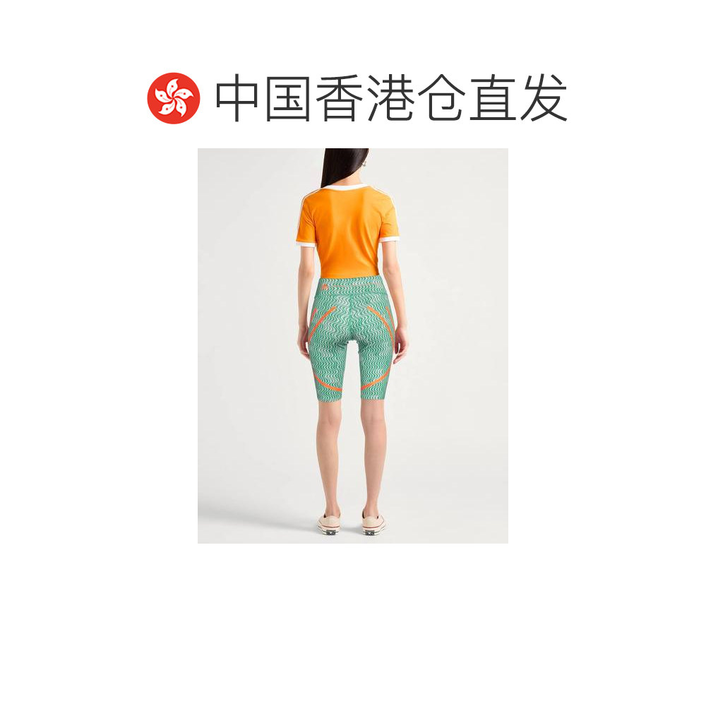 1h可退 香港直邮潮奢 adidas 阿迪达斯 女士 运动打底裤 green绿,淘宝优惠券,粉丝福利购,淘宝优惠卷