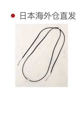 日本直邮grove 皮革手套 麂皮风格金属项圈 黑色颈链