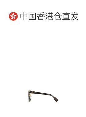香港直邮GUCCI 女士眼镜 GG1181SK001 SS2025 灰色 圆框logo太阳