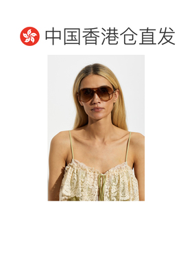 香港直邮CHLOÉ 女士太阳镜 CH0395S0003 CO 棕色 Sunglasses