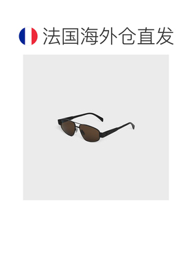 欧洲直邮CELINE 男士Triomphe Metal 03 金属太阳镜